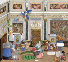 Мышик в музеях мира. Эрмитаж и Лувр