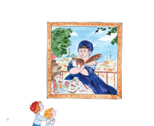 Лиза и Зузу в картинной галерее. Liza and Zuzu at the Art Gallery