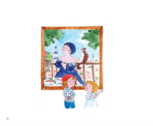 Лиза и Зузу в картинной галерее. Liza and Zuzu at the Art Gallery