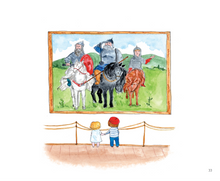 Лиза и Зузу в картинной галерее. Liza and Zuzu at the Art Gallery