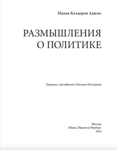 Размышления о политике